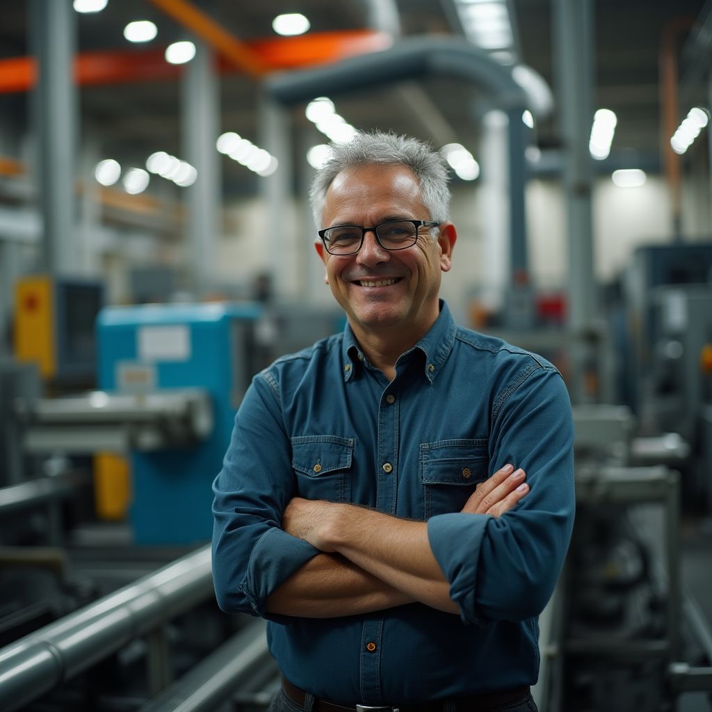 Director de empresa manufacturera